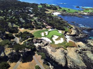 Cypress Point 15th Aerial